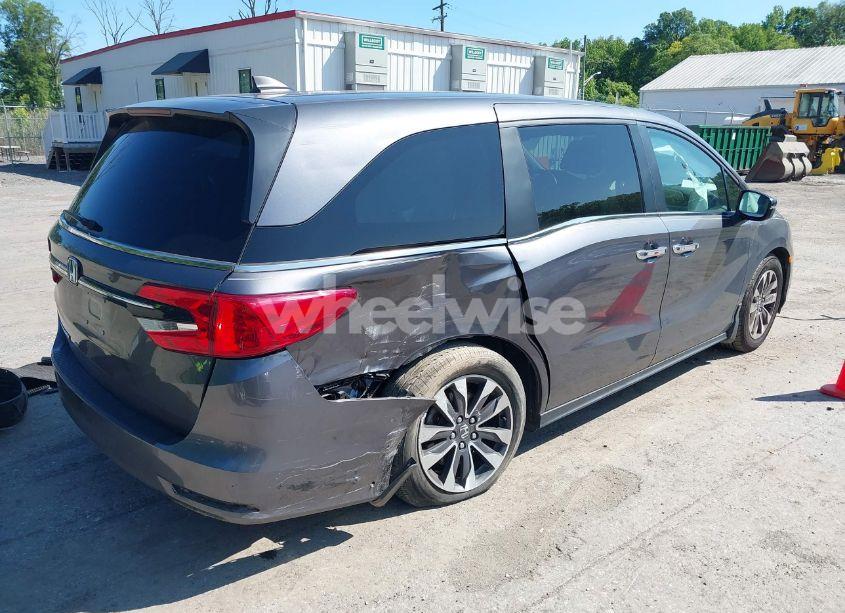 Photo 4 of 2022 Honda Odyssey EX-L (VIN 5FNRL6H79NB008786)