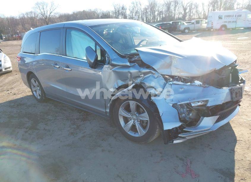 2019 Honda Odyssey EX-L (VIN 5FNRL6H7XKB110674) main photo