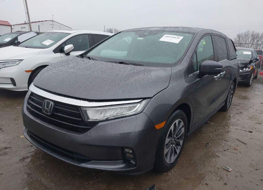Photo 2 of 2021 Honda Odyssey EX-L (VIN 5FNRL6H7XMB026714)