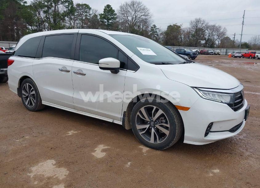 2021 Honda Odyssey TOURING (VIN 5FNRL6H80MB000406) main photo