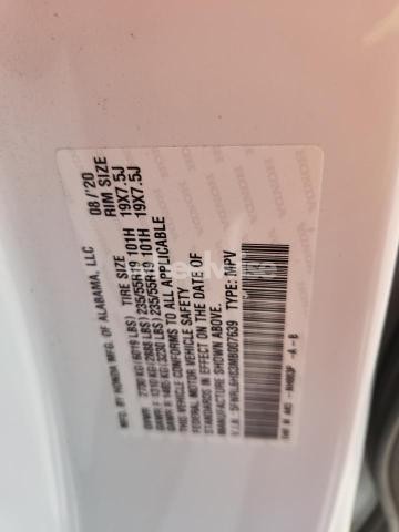 Photo 10 of 2021 HONDA ODYSSEY TOURING (VIN 5FNRL6H83MB007639)
