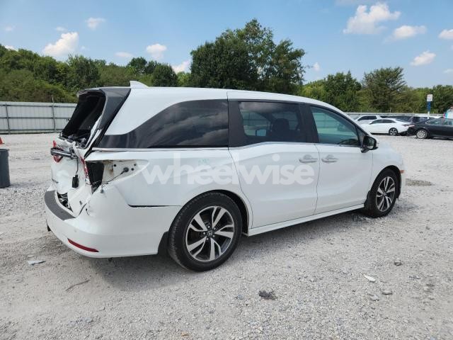 Photo 2 of 2021 HONDA ODYSSEY TOURING (VIN 5FNRL6H83MB007639)