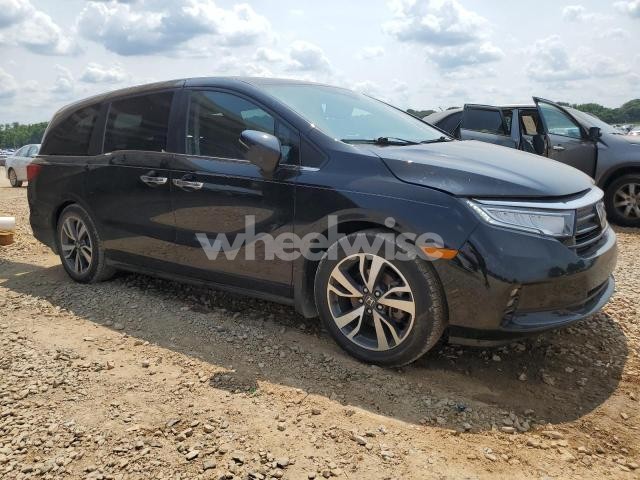 2022 HONDA ODYSSEY TOURING (VIN 5FNRL6H83NB066594) main photo