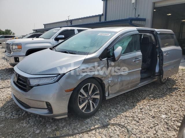 Photo 6 of 2024 HONDA ODYSSEY TOURING (VIN 5FNRL6H86RB014883)