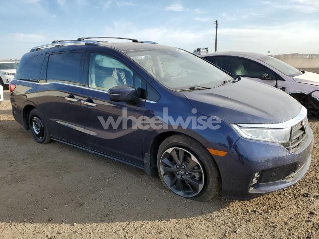 2022 HONDA ODYSSEY TOURING (VIN 5FNRL6H87NB503612) main photo