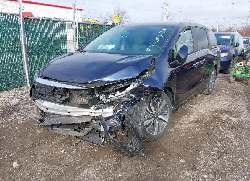 Photo 11 of 2024 Honda Odyssey TOURING (VIN 5FNRL6H88RB026758)