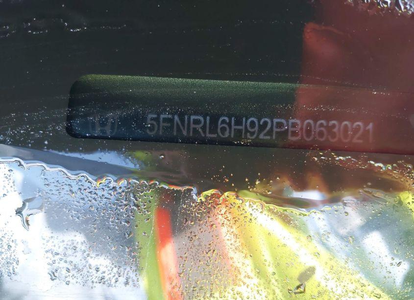 Photo 9 of 2023 Honda Odyssey ELITE (VIN 5FNRL6H92PB063021)