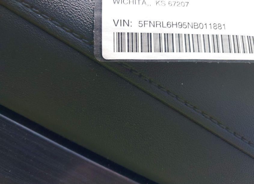 Photo 9 of 2022 Honda Odyssey ELITE (VIN 5FNRL6H95NB011881)