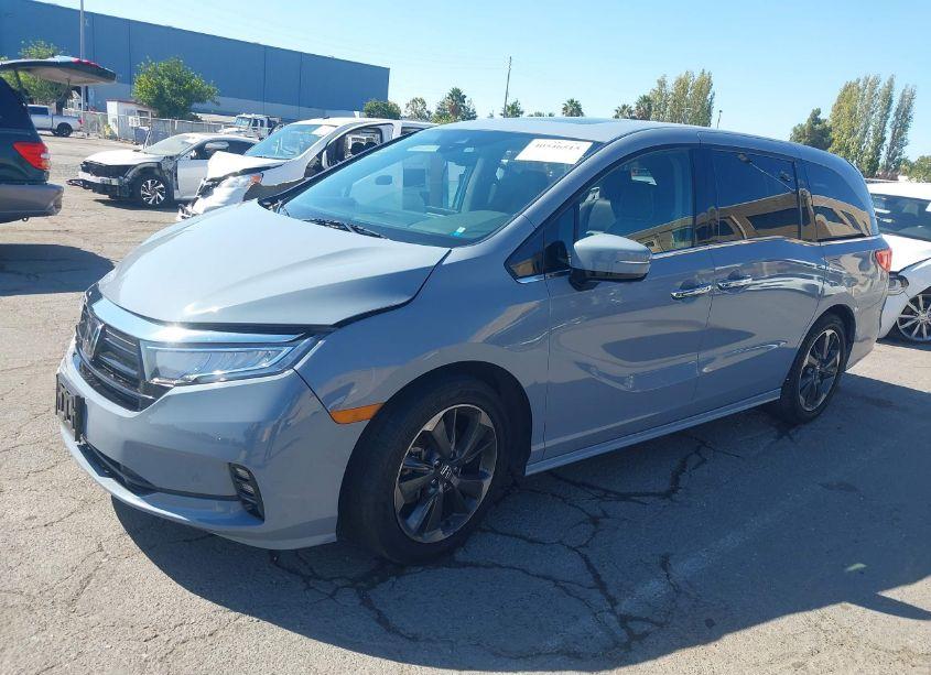 Photo 2 of 2023 Honda Odyssey ELITE (VIN 5FNRL6H95PB014296)