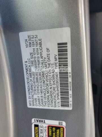 Photo 7 of 2025 HONDA ODYSSEY ELITE (VIN 5FNRL6H95SB020401)