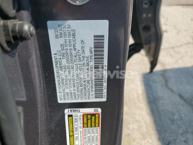 Photo 11 of 2024 HONDA ODYSSEY ELITE (VIN 5FNRL6H97RB004761)