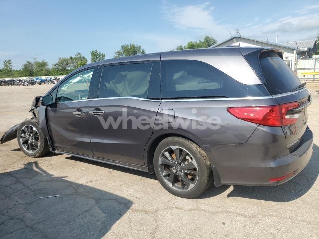 Photo 4 of 2024 HONDA ODYSSEY ELITE (VIN 5FNRL6H97RB004761)