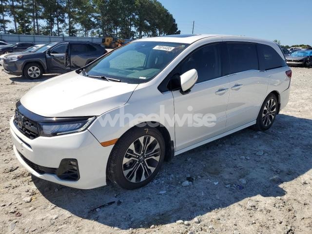 Photo 2 of 2025 HONDA ODYSSEY ELITE (VIN 5FNRL6H98SB012308)