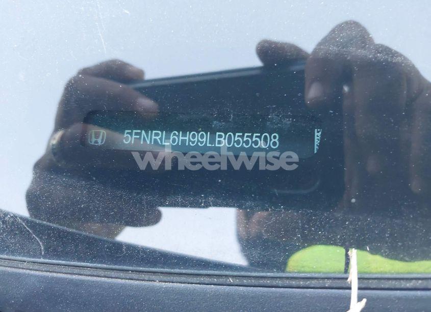Photo 9 of 2020 Honda Odyssey ELITE (VIN 5FNRL6H99LB055508)