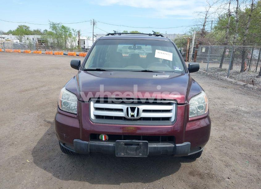 Photo 6 of 2007 Honda Pilot LX (VIN 5FNYF18107B016599)