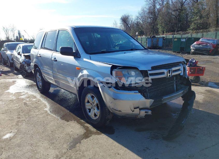 2007 Honda Pilot LX (VIN 5FNYF18167B012783) main photo
