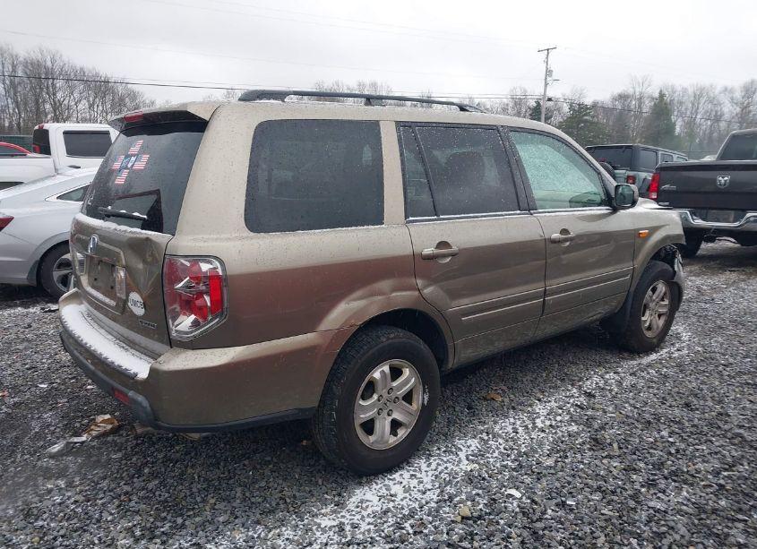 Photo 4 of 2008 Honda Pilot VP (VIN 5FNYF18208B049015)