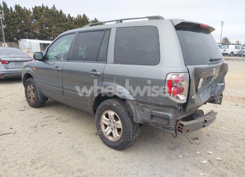 Photo 3 of 2008 Honda Pilot VP (VIN 5FNYF18218B002916)