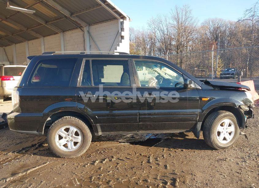 Photo 13 of 2008 Honda Pilot VP (VIN 5FNYF18228B004660)