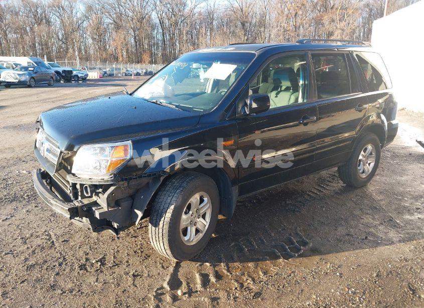 Photo 2 of 2008 Honda Pilot VP (VIN 5FNYF18228B004660)