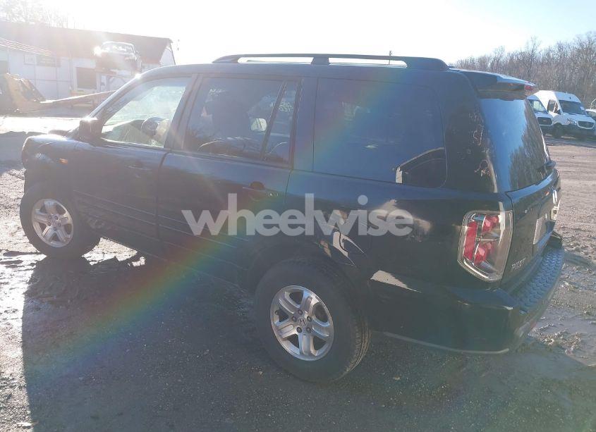 Photo 3 of 2008 Honda Pilot VP (VIN 5FNYF18228B004660)