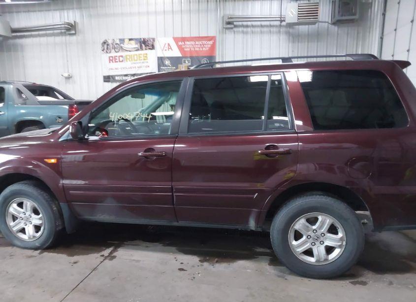 Photo 14 of 2008 Honda Pilot VP (VIN 5FNYF18228B026822)