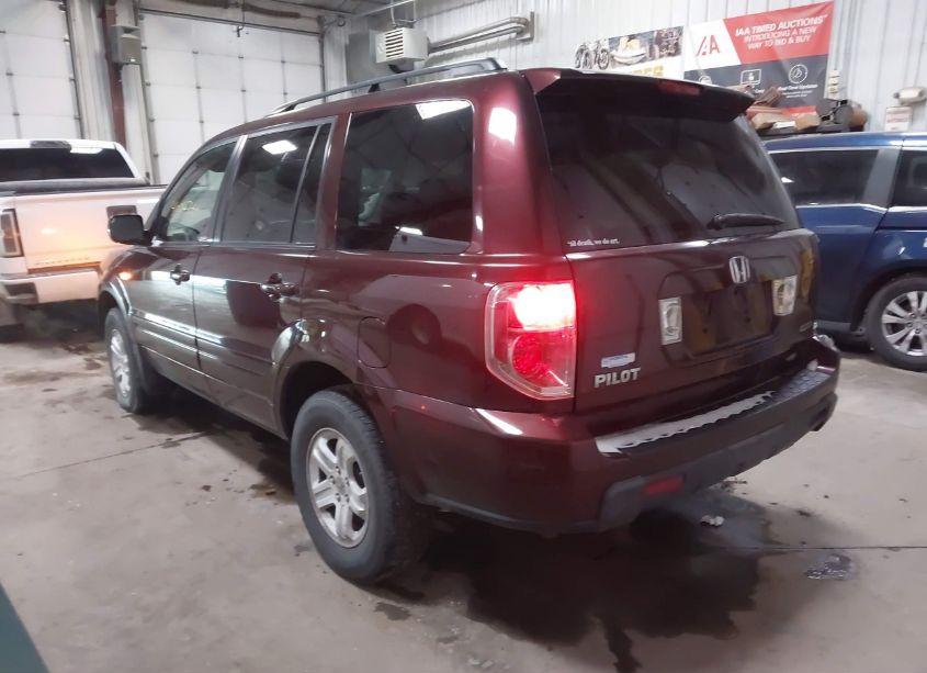 Photo 3 of 2008 Honda Pilot VP (VIN 5FNYF18228B026822)