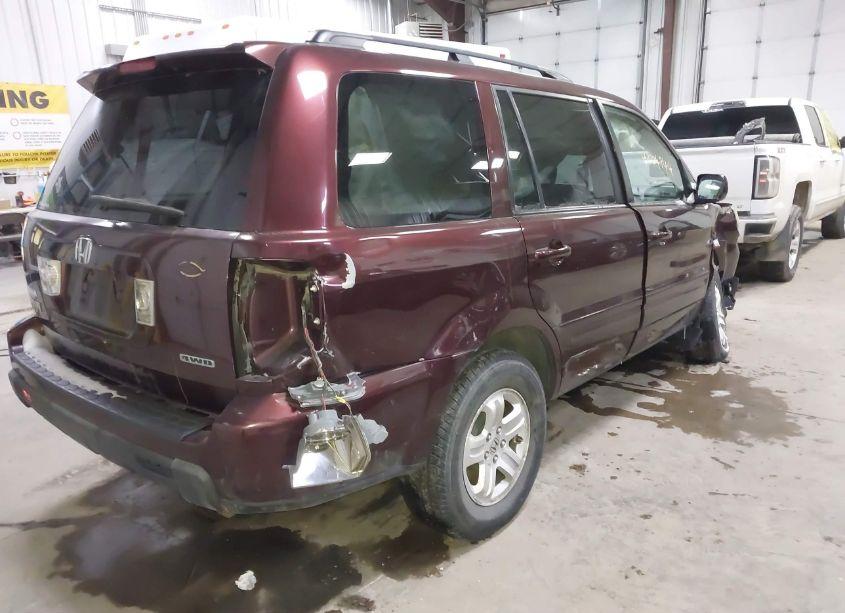 Photo 4 of 2008 Honda Pilot VP (VIN 5FNYF18228B026822)