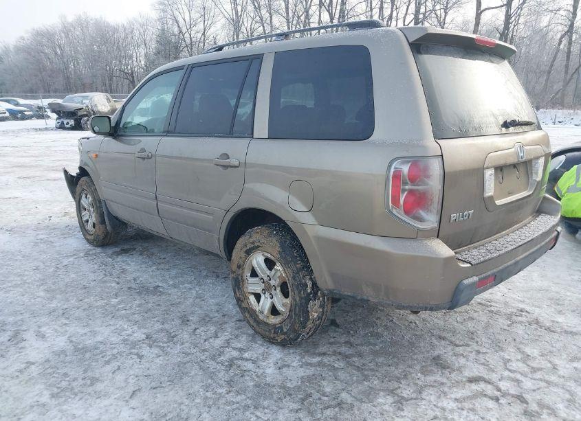 Photo 3 of 2008 Honda Pilot VP (VIN 5FNYF18228B046861)