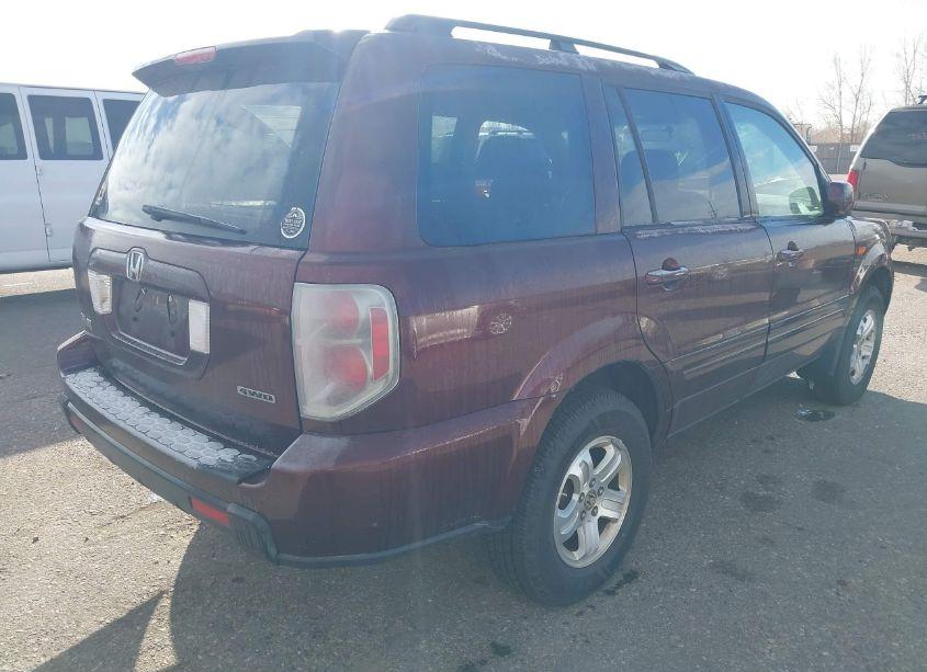 Photo 4 of 2008 Honda Pilot VP (VIN 5FNYF18238B000102)