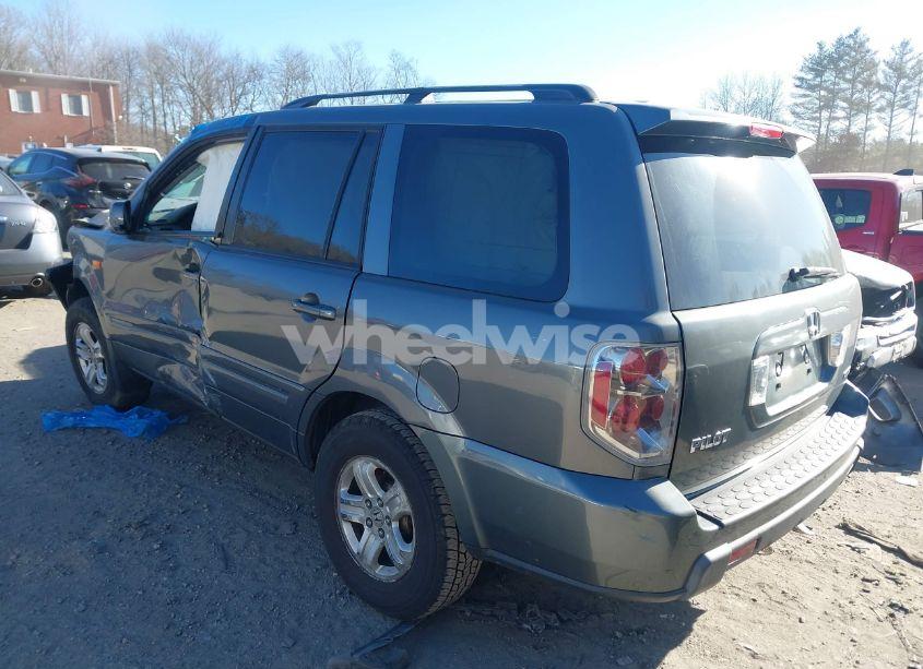 Photo 3 of 2008 Honda Pilot VP (VIN 5FNYF18268B027696)