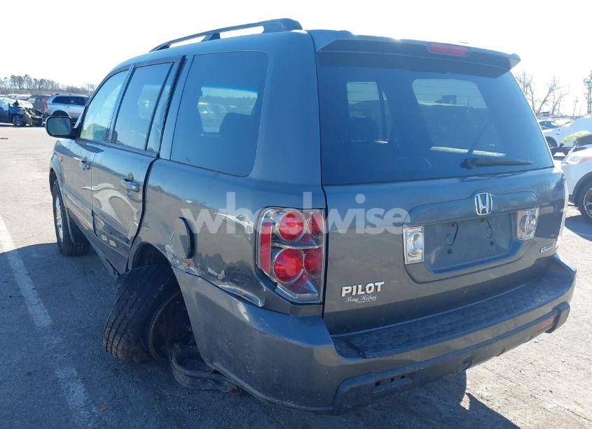 Photo 3 of 2008 Honda Pilot VP (VIN 5FNYF18268B029058)
