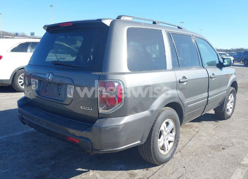 Photo 4 of 2008 Honda Pilot VP (VIN 5FNYF18268B029058)