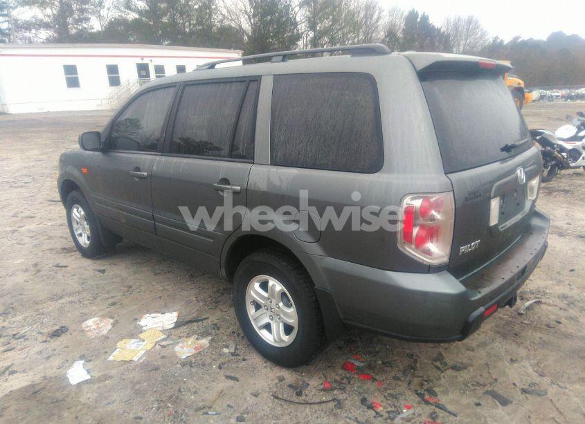 Photo 3 of 2008 Honda Pilot VP (VIN 5FNYF18268B054249)