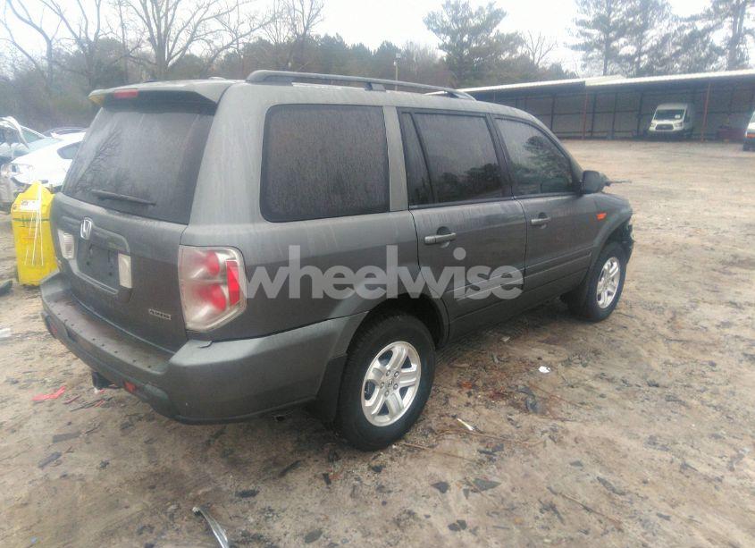 Photo 4 of 2008 Honda Pilot VP (VIN 5FNYF18268B054249)