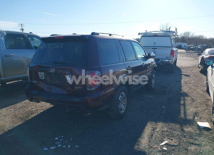 Photo 4 of 2008 Honda Pilot VP (VIN 5FNYF18278B033958)