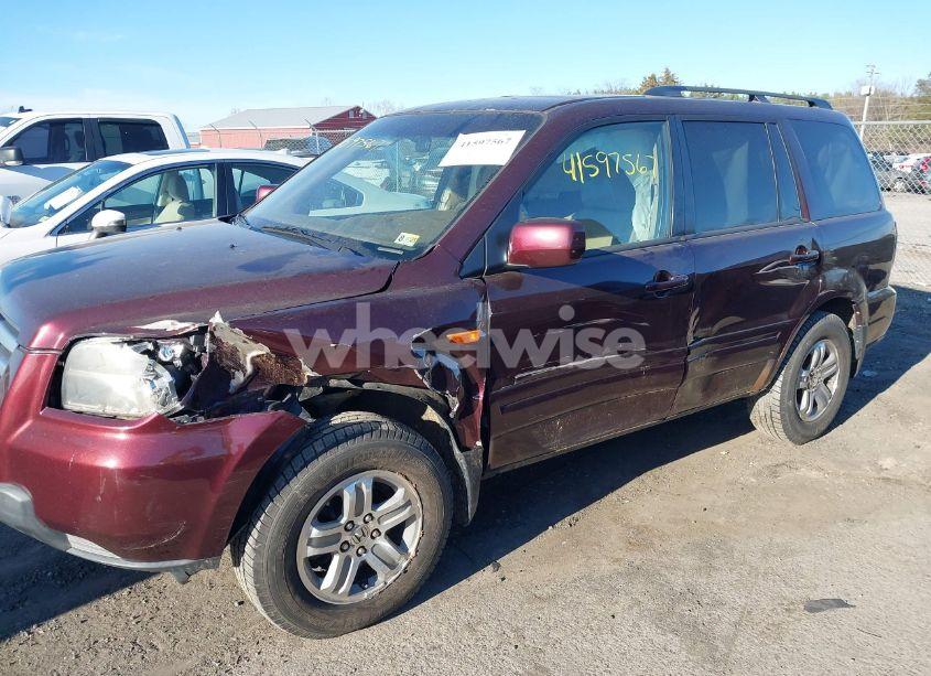 Photo 6 of 2008 Honda Pilot VP (VIN 5FNYF18278B033958)