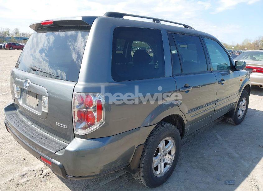 Photo 4 of 2008 Honda Pilot VP (VIN 5FNYF18288B042958)