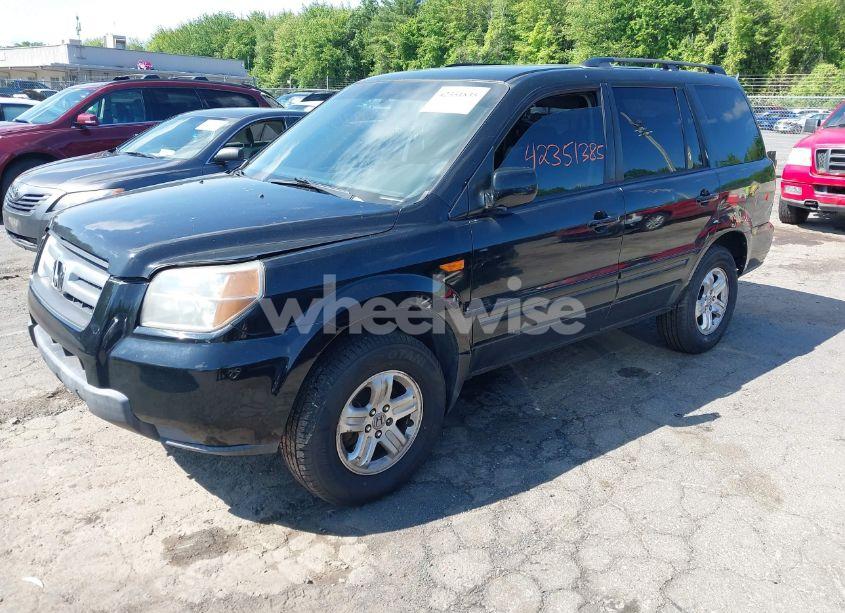 Photo 2 of 2008 Honda Pilot VP (VIN 5FNYF18298B047229)