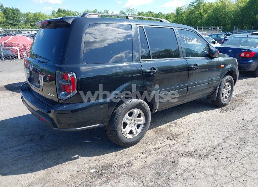 Photo 4 of 2008 Honda Pilot VP (VIN 5FNYF18298B047229)