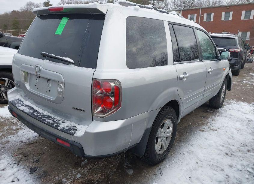 Photo 4 of 2008 Honda Pilot VP (VIN 5FNYF182X8B037308)