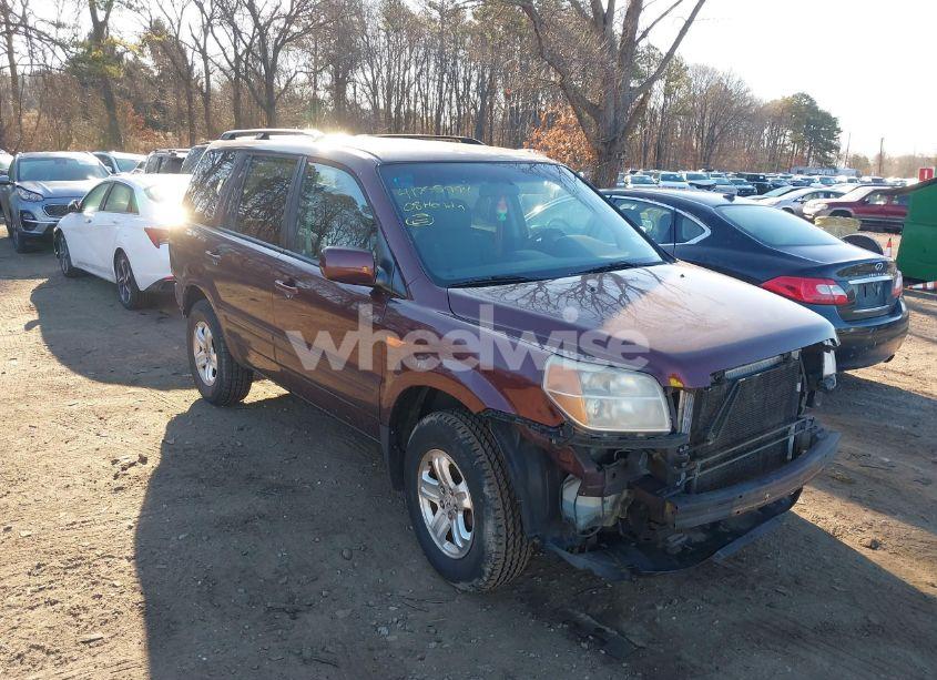 2008 Honda Pilot VP (VIN 5FNYF182X8B052651) main photo