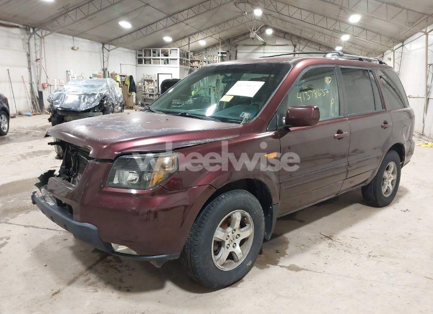 Photo 2 of 2008 Honda Pilot SE (VIN 5FNYF18308B031378)