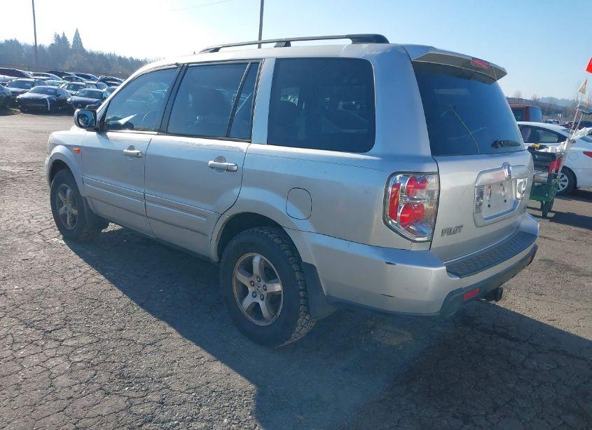 Photo 3 of 2008 Honda Pilot SE (VIN 5FNYF18338B001727)