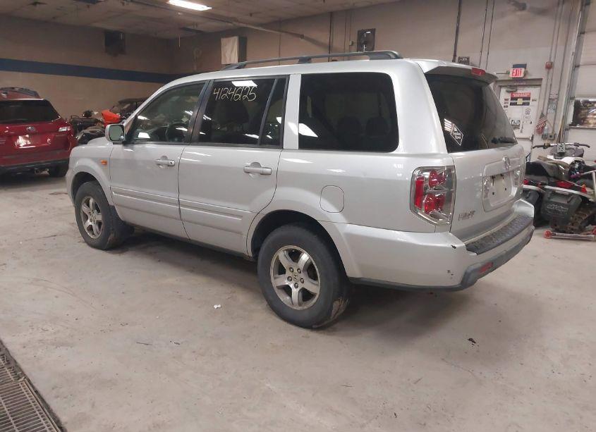 Photo 3 of 2008 Honda Pilot SE (VIN 5FNYF18368B051117)