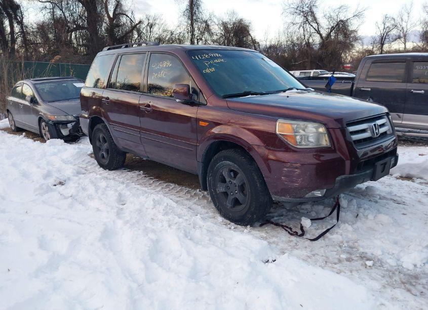 2008 Honda Pilot SE (VIN 5FNYF18378B047657) main photo