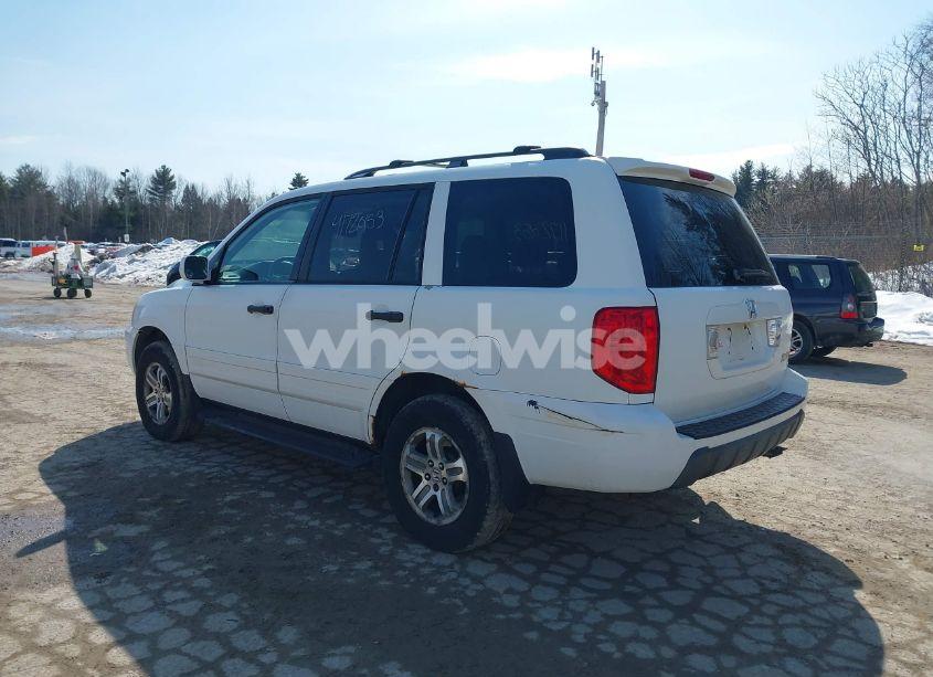 Photo 3 of 2005 Honda Pilot EX (VIN 5FNYF18405B062067)