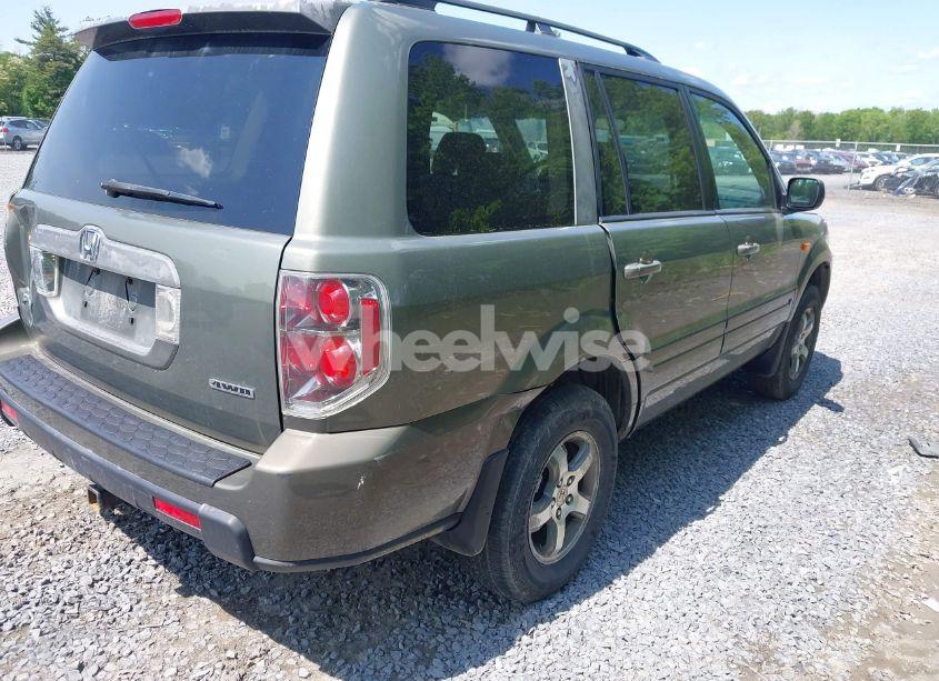 Photo 4 of 2007 Honda Pilot EX (VIN 5FNYF18407B019478)