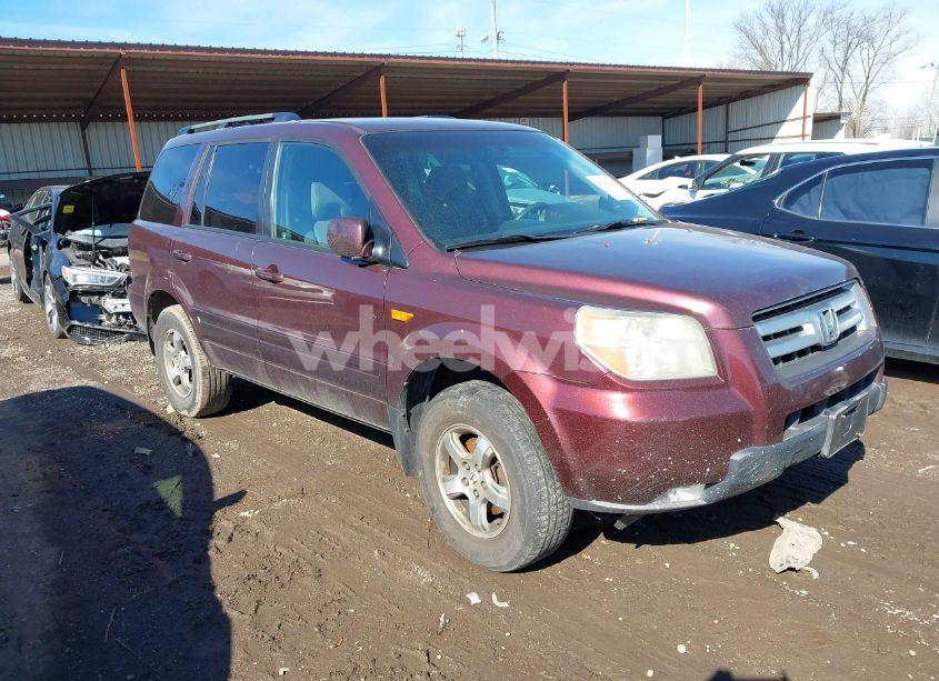 2007 Honda Pilot EX (VIN 5FNYF18417B008733) main photo