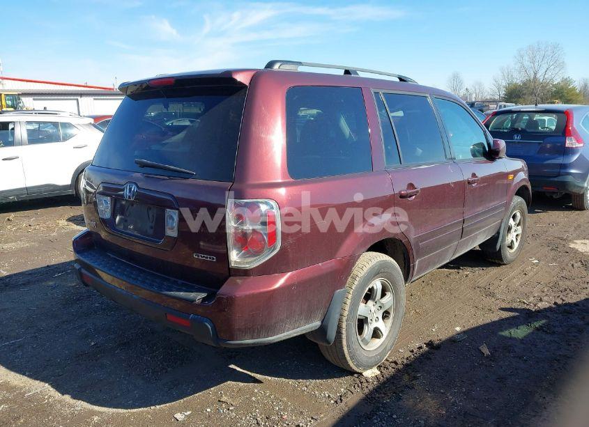 Photo 4 of 2007 Honda Pilot EX (VIN 5FNYF18417B008733)